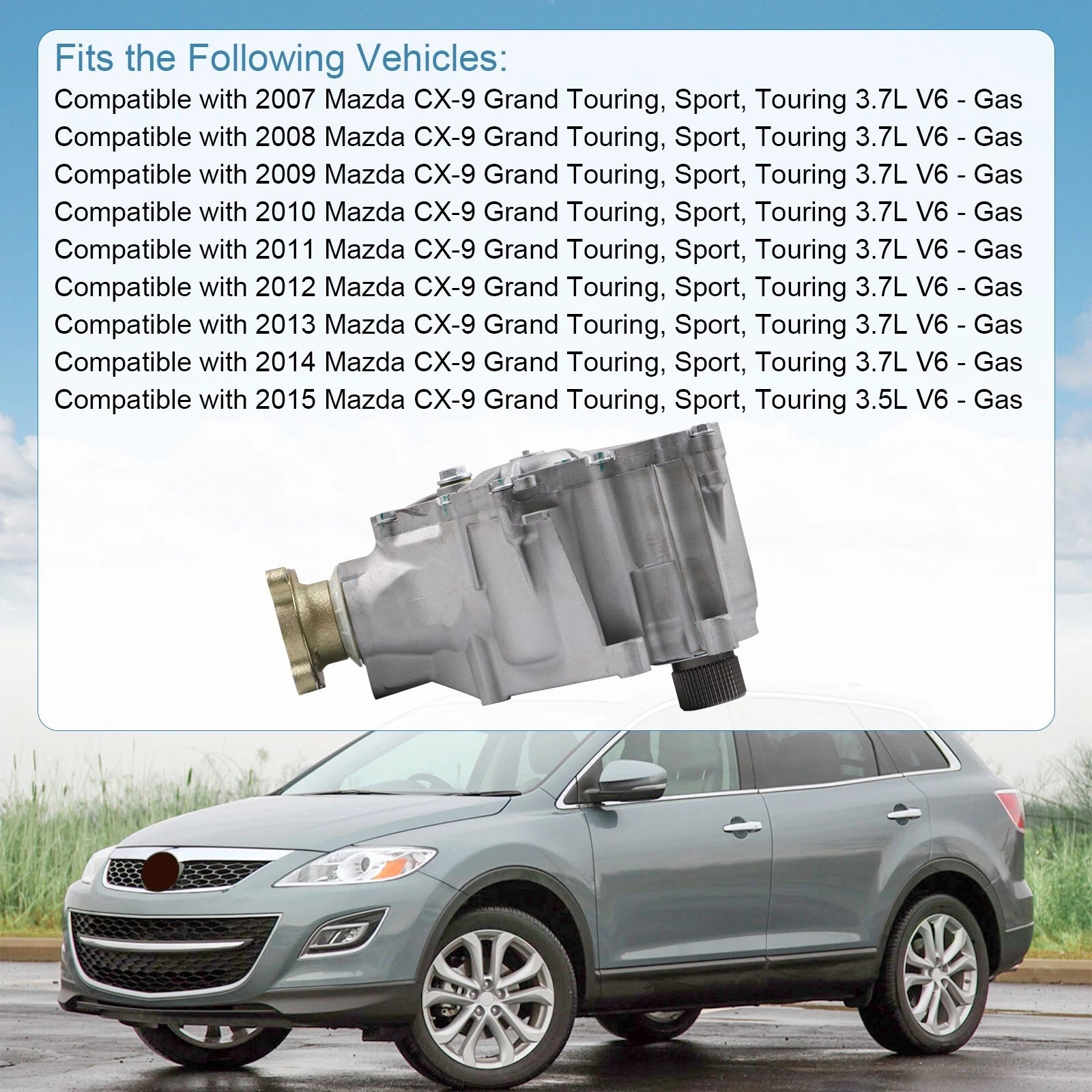 Transfer Case Assembly for Mazda CX-9 (2007–2015)