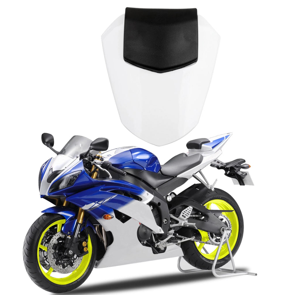 Rear Seat Cover Cowl for Yamaha YZF R6 (2008–2016) White