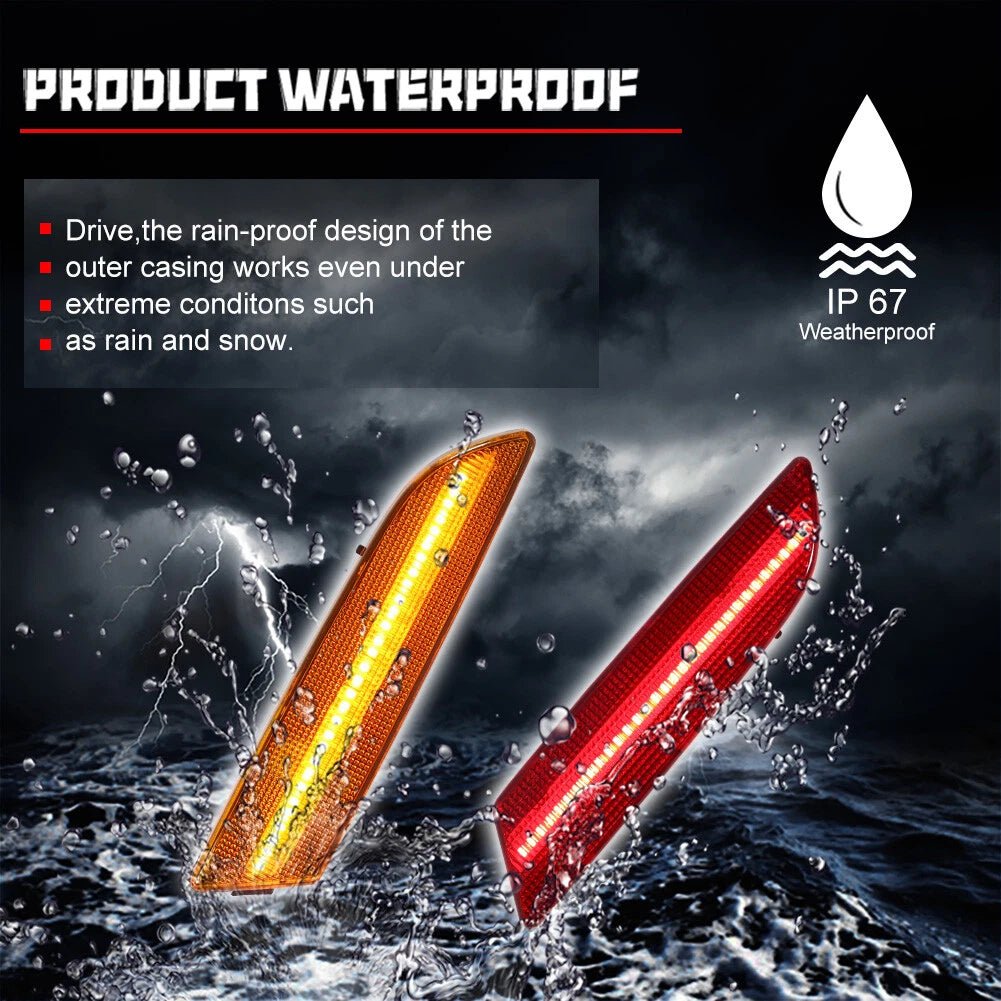 LED Side Marker Lights for Chrysler Crossfire (2004–2008)