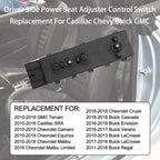 Power Seat Control Switch for Chevy Equinox GMC Buick (2010–2020) 25974714