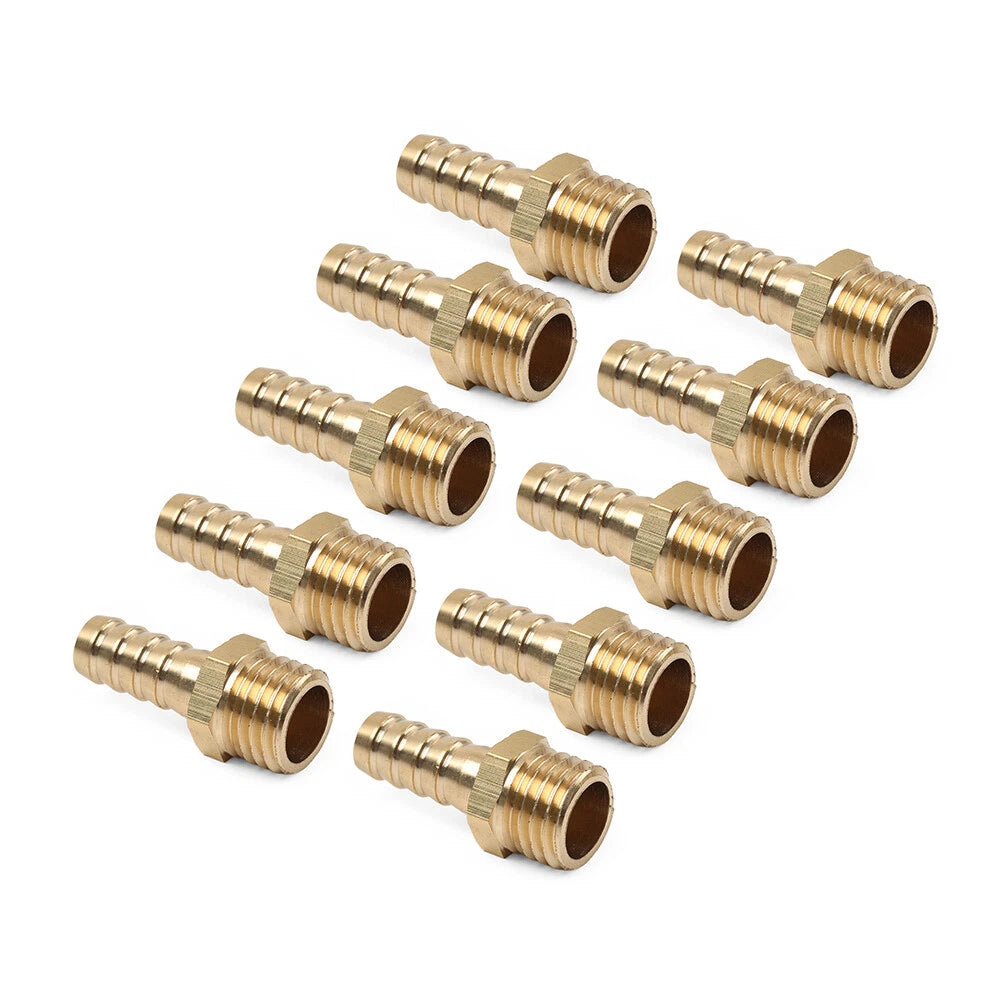 M16-M20 Male Thread to Hose Barb Pipe Adapter Connector (8-16mm)