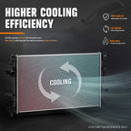 Aluminum Core Cooling Radiator DPI-13658 for Ford Fusion Lincoln MKZ (2017–2020)