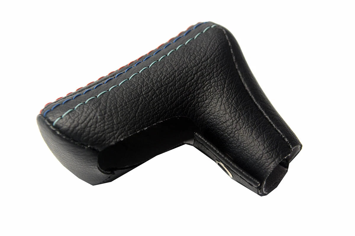 Leather Shift Gear Knob Cover for BMW E30 (1981–1991) M Type Stitch