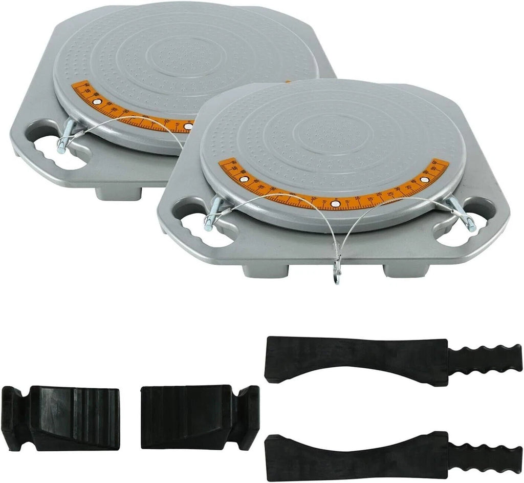 Pair Wheel Alignment Turn Plates for