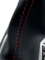 Automatic Shift Boot Cover for Jeep Wrangler (2018–2020) Black Red Stitch