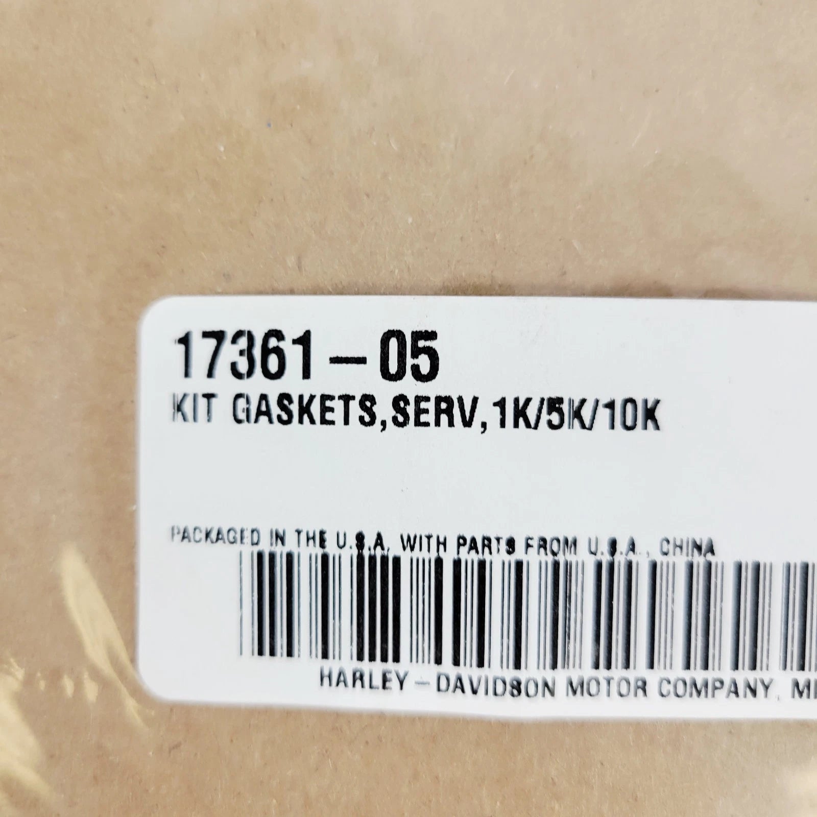 Engine Primary Service Gasket Kit for Harley Twin Cam 88 (1999–2006) OEM 17361-05