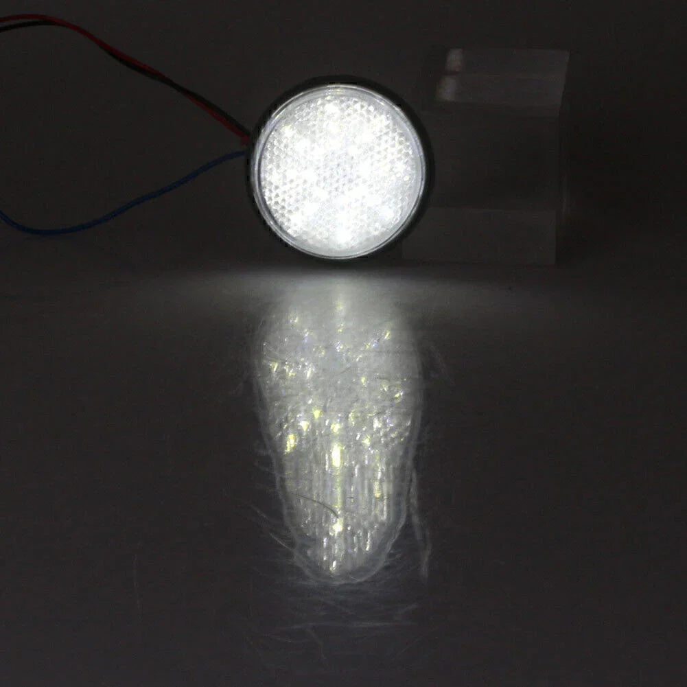 LED Reflector Tail Brake Stop Marker Lights for Universal Auto