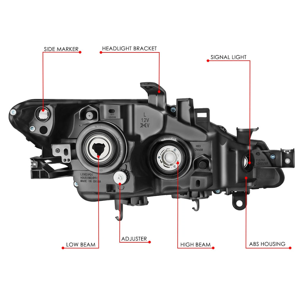 Driver Left Chrome Projector Headlight for Nissan Murano (2009–2014)