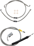 Handlebar Cable/Brake Line Kit for Harley Softail (18" - 20" Ape Hanger)