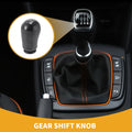 6 Speed Manual Gear Shifter Knob for Ford Focus (2005–2012) Plastic Black White