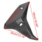 Radiator Side Cover Fairing Panels for Yamaha Tracer 900 GT (2018–2020) Carbon