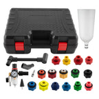 Oil Funnel Set with 15 Adapters for Engine Oil Change