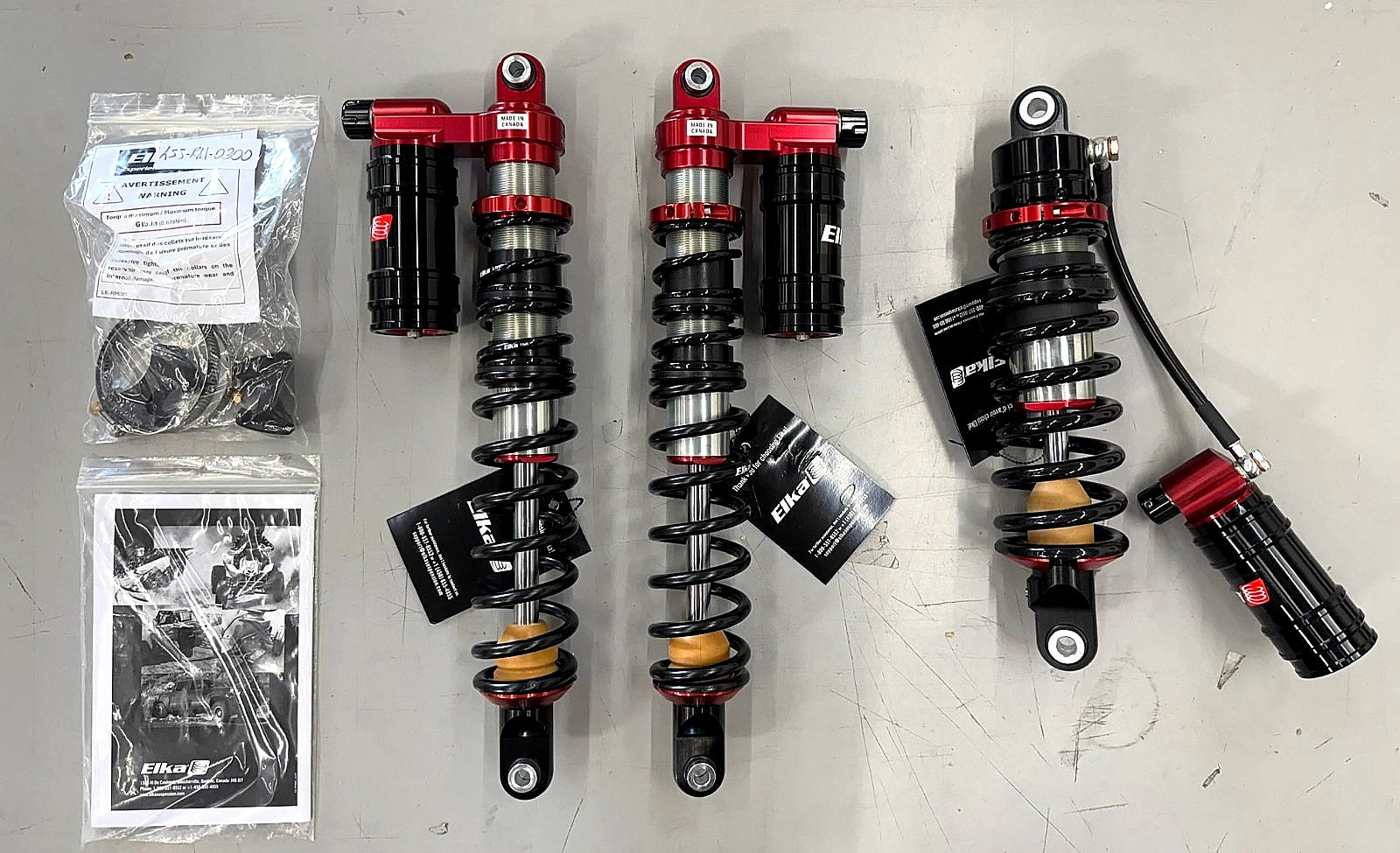 Elka Legacy 3 Long Travel Shocks Suspension Kit for Yamaha Banshee 350 (1987–2006)