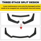 Front Bumper Lip Splitter for Ford Mustang (2018-2023)