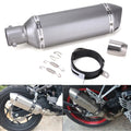 Universal Slip-On Exhaust Muffler Pipe Silencer 38-51mm