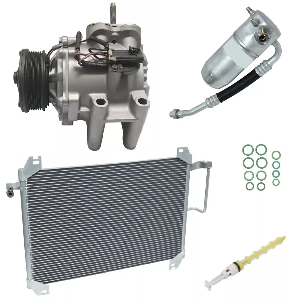 A/C Compressor Kit With Condenser for GMC Envoy XL 4.2L (2002–2009)