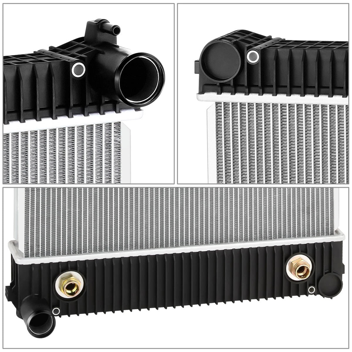 2-Row Aluminum Core Radiator for Freightliner FS65 M2 106/Sterling Truck (1999–2008)