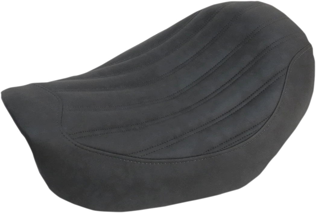 Saddlemen Knuckle Solo Seat for Dyna (Ribbed, Black) 806-04-0023