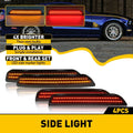 Set of 2 Smoked LED Marker Side Lights for Ford Mustang (2010–2014)