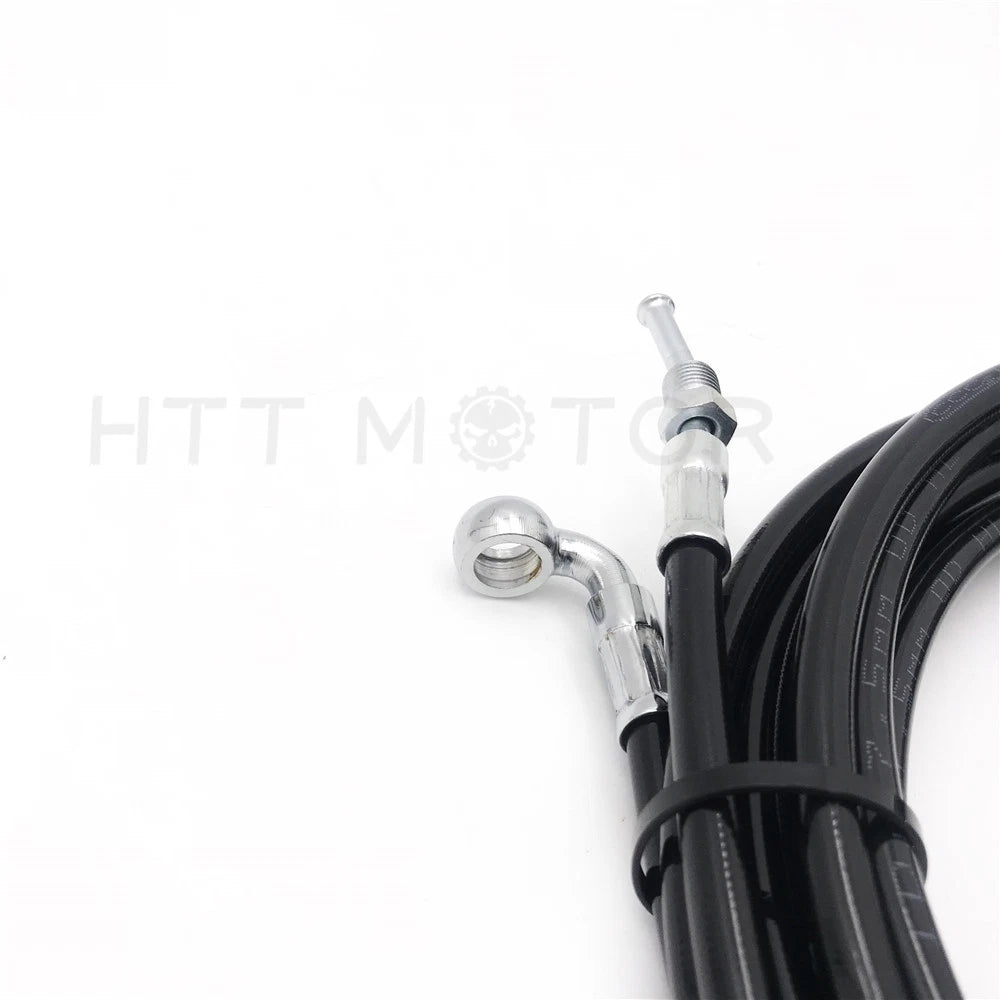 Ape Cable Kit for Harley Touring ABS Models (2014–2020) - Black Nylon 14" 15" 16"