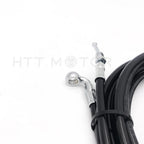 Ape Cable Kit for Harley Touring ABS Models (2014–2020) - Black Nylon 14" 15" 16"