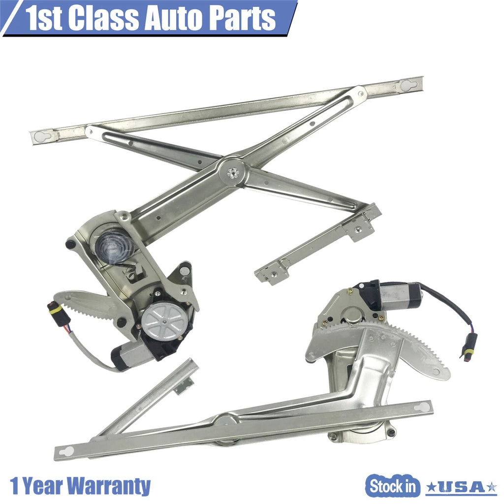 2X Power Window Regulator with Motor for Dodge Ram (1994-2002)