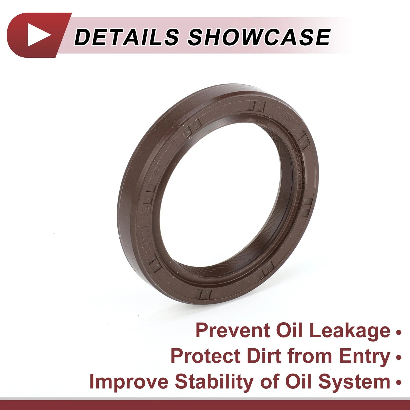 1 Pc Front Crankshaft Oil Seal for Kia Rio, Hyundai Accent  No. 21421-22020