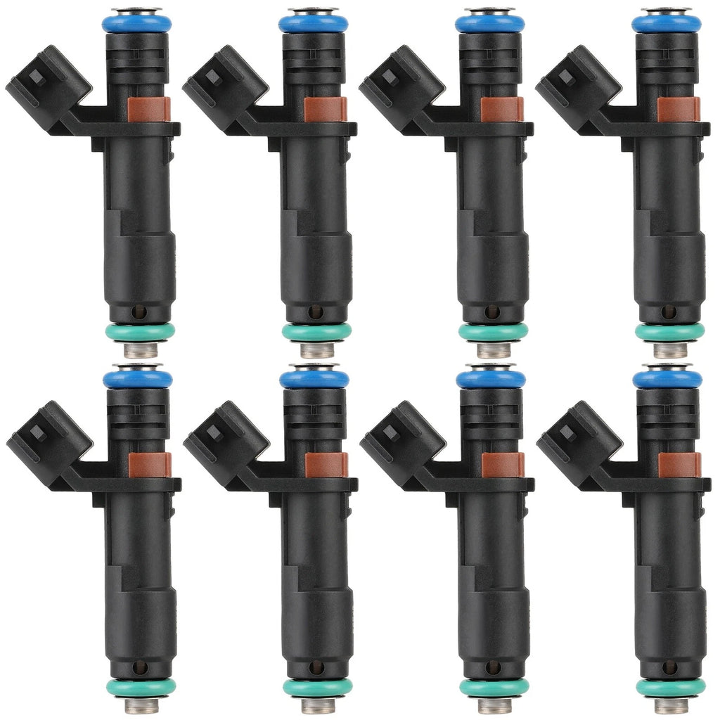 Set of 8 Fuel Injectors for Ford Expedition F-150 F-250 (2005–2007)