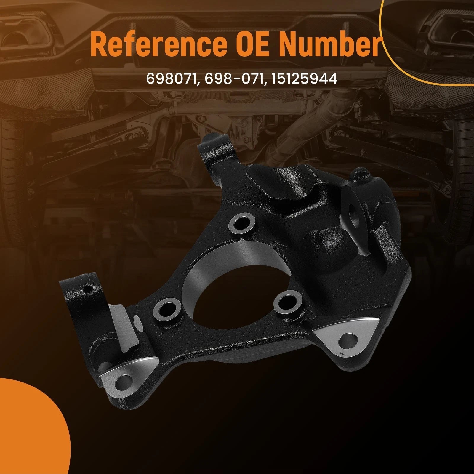 Driver Side Steering Knuckle Assembly for Chevrolet Tahoe (2007-2014)