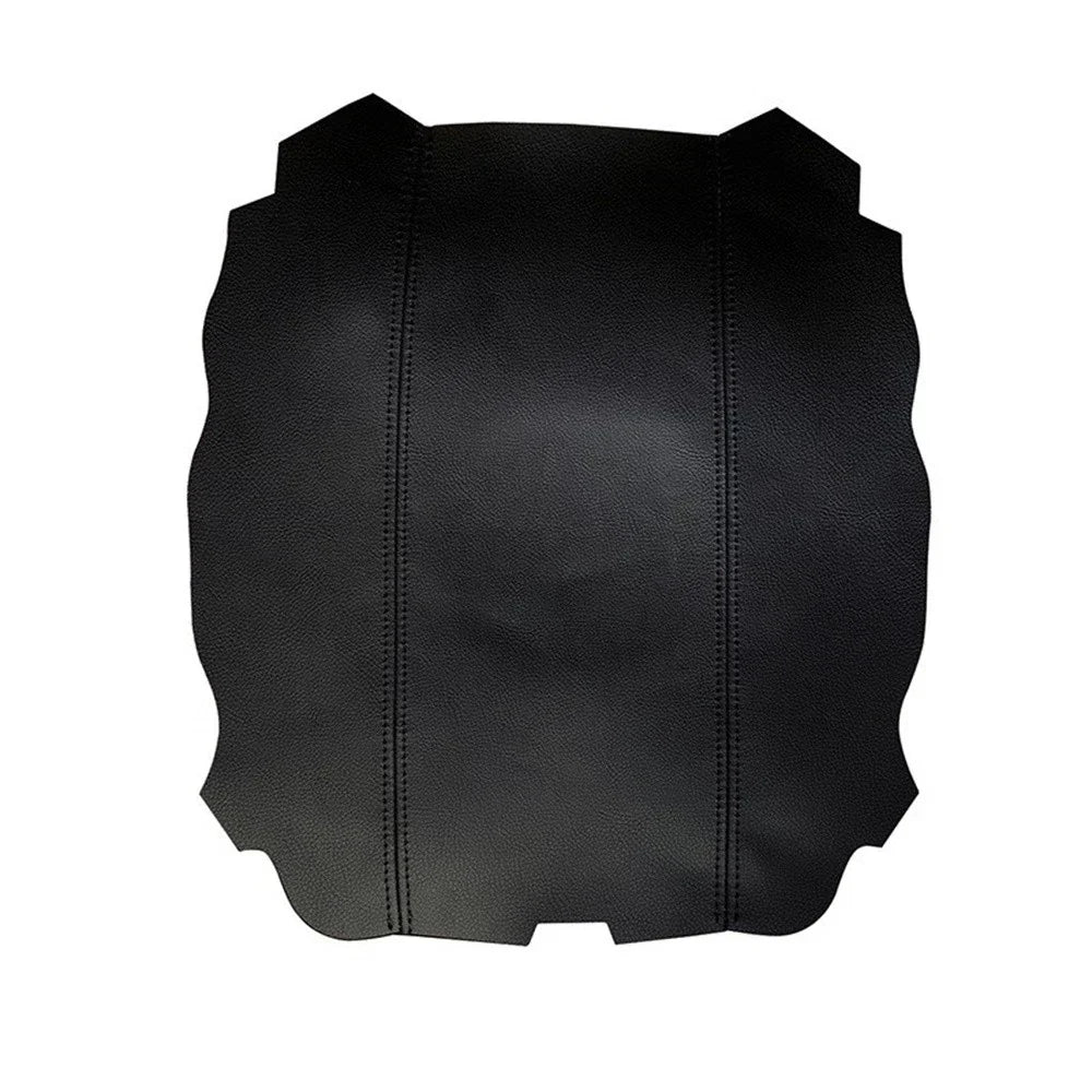 Center Console Lid Armrest Cover for 2009-2014 Acura TSX - Black Leather