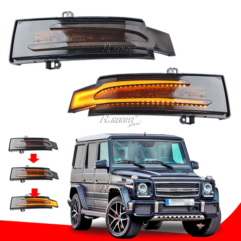 Sequential LED Side Mirror Light for Mercedes W463 G-Class