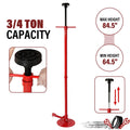 3/4 Ton Under Hoist Support Stand for Cars (64.5''–84.5'')
