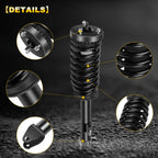 Set of 2 Front Complete Struts for Dodge Charger, Chrysler 300
