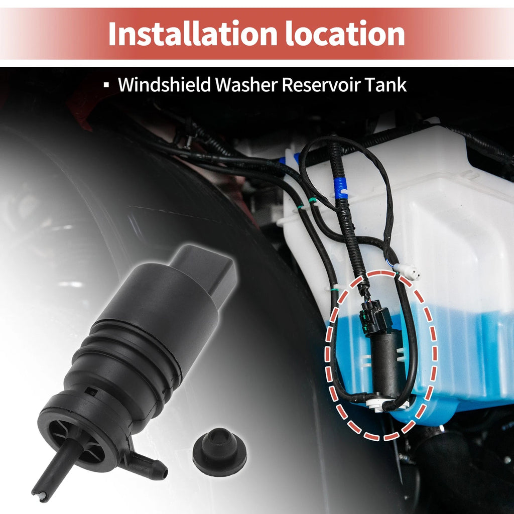 Windshield Washer Pump No.8260A109 for Mitsubishi Lancer (2008–2017)
