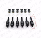 Windscreen Bolt Kit for Motorcycle (Includes Well Nuts, Bolts, Washers)