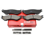 Set of 4 TRW Pro Front Ceramic Brake Pads for Ford Expedition F-150 F-250