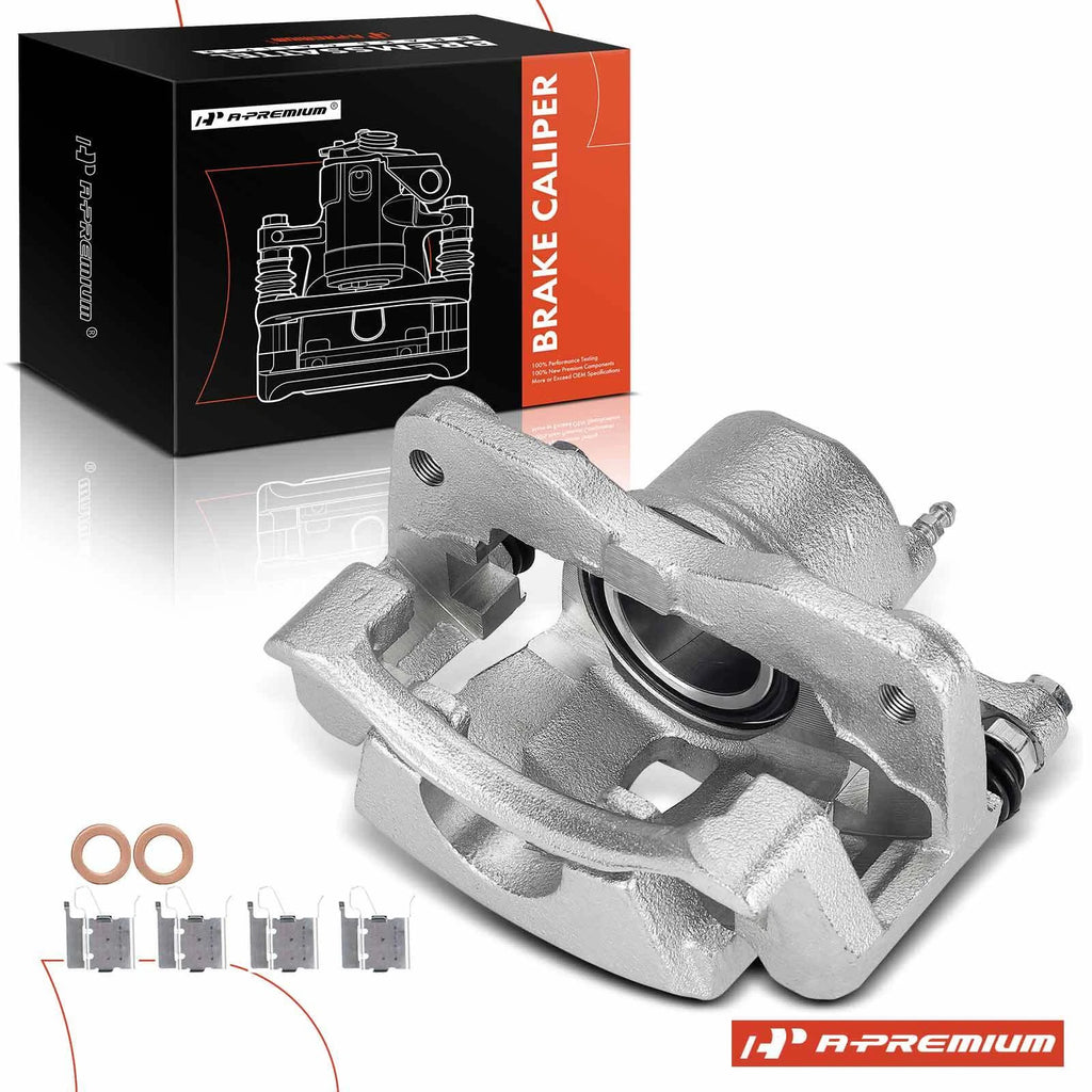 Front Right Disc Brake Caliper with Bracket for Toyota Yaris (2006-2018)