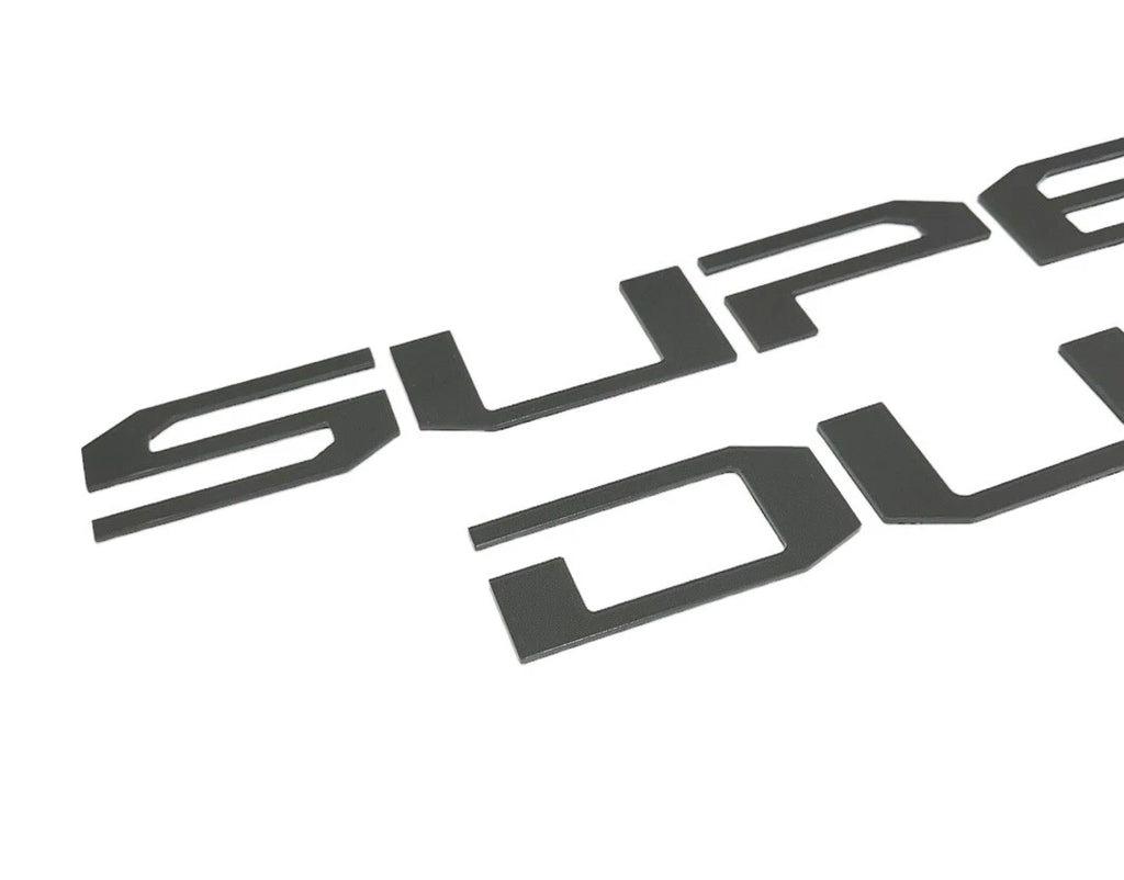 Hood Inserts Letters OEM Style for 2023-2025 Ford Super Duty
