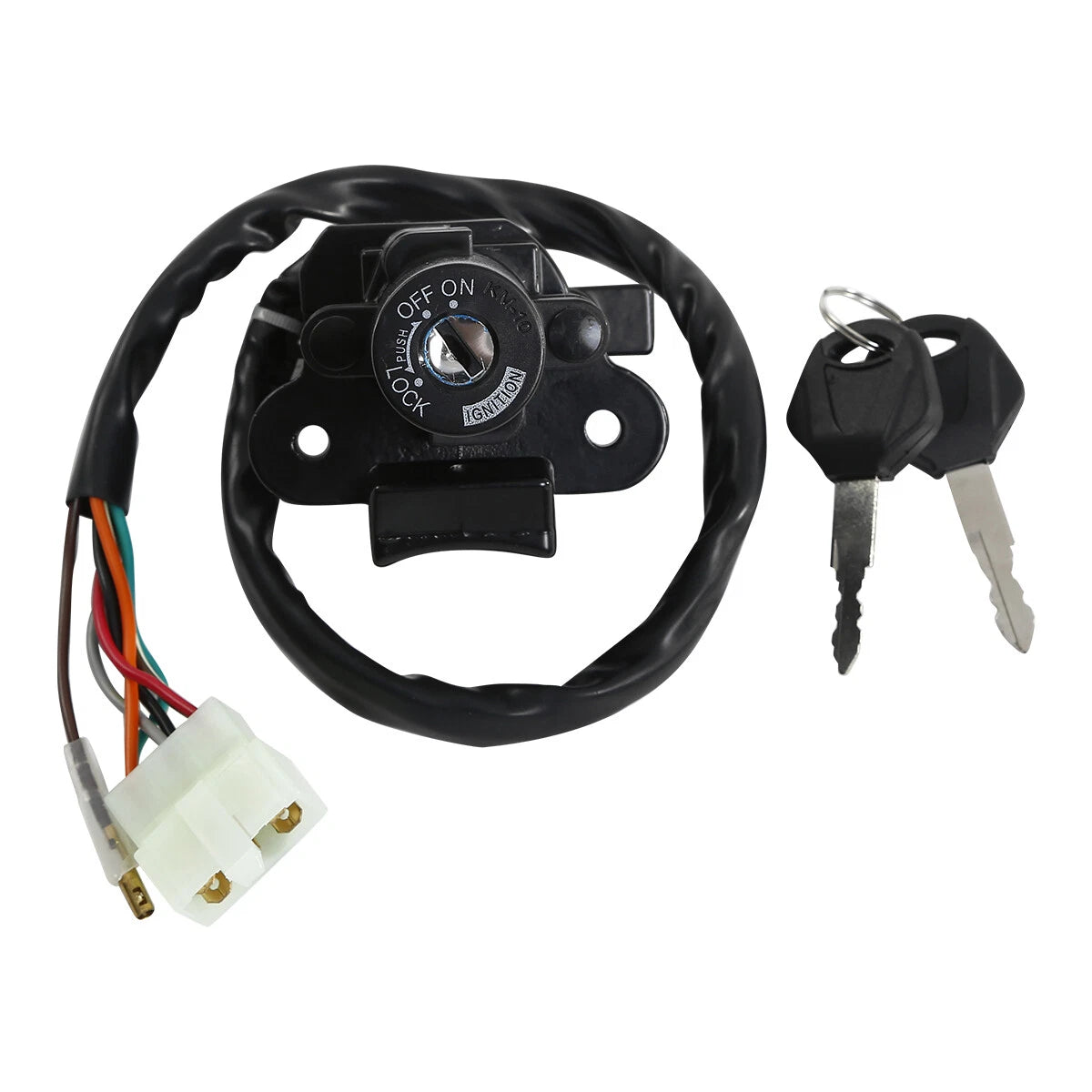 Ignition Switch with Lock Key Set for Kawasaki ZZR600 (1993–2004)