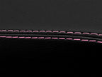 Leather Console Lid Armrest Cover for Hyundai Elantra (2007–2010) Pink Stitch