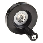 63mm Hand Wheel for Industrial Applications (100g Weight, Black)