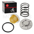 Oil Drain Plug O-ring Strainer Kit for Yamaha 350 Raptor Warrior Big Bear (2000–2023)