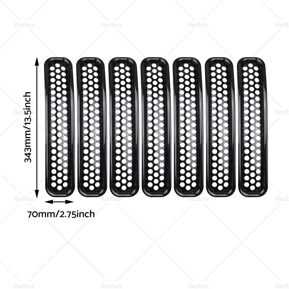 Front Mesh Grille Inserts for Jeep Wrangler TJ (1997–2006)