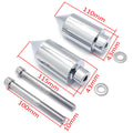 Chrome Spike Frame Slider Crash Protection for Honda CBR 600 F4/F4i (1999–2007)