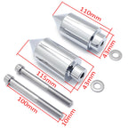 Chrome Spike Frame Slider Crash Protection for Honda CBR 600 F4/F4i (1999–2007)