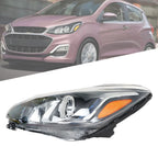 Headlight Assembly for Chevrolet Spark (2019–2021) Halogen Chrome Driver Side