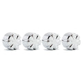 Set of 4 Billet Machined Head Bolt Cover Caps for Triumph T120 Thruxton Scrambler (2016–2023)