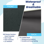 Waterproof Sail Storage Bag for Sailboat (600D, UV Protection)