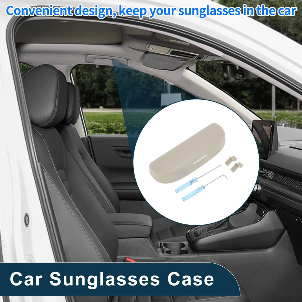 Sunglasses Case for Ford Puma MK2 ST Line X (2020–2025) ABS Beige