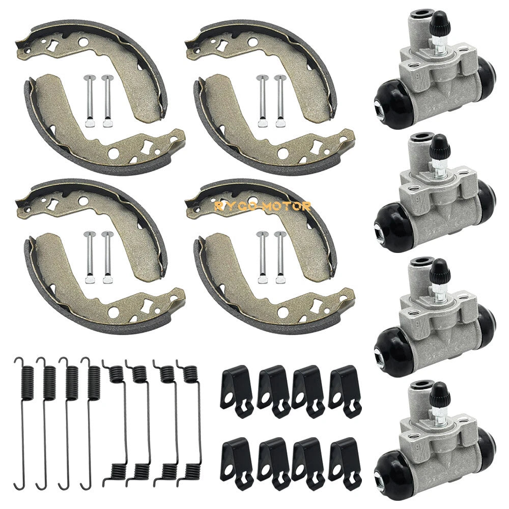 Brake Wheel Cylinder & Brake Shoes Kit for Kawasaki UTV KAF400 Mule (2000–2006)